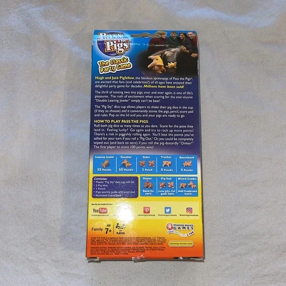 Pass the Pigs Party Game New In Box - Picture 2 of 2
